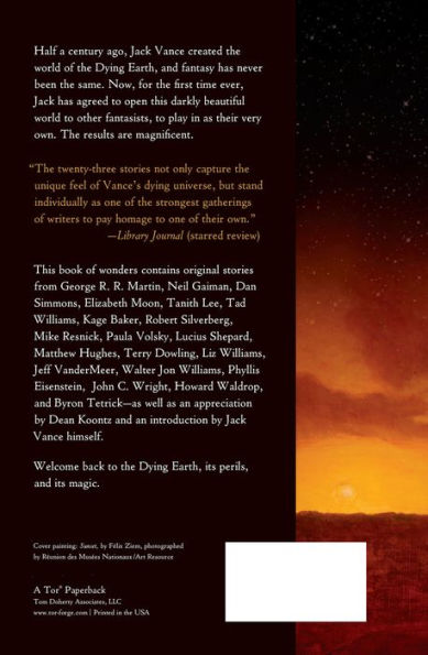 Songs of the Dying Earth: Short Stories in Honor of Jack Vance