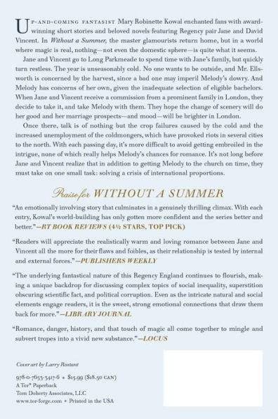 Without a Summer (Glamourist Histories Series #3)