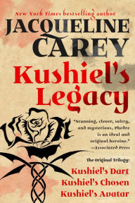 Title: Kushiel's Legacy: (Kushiel's Dart, Kushiel's Chosen, Kushiel's Avatar), Author: Jacqueline Carey