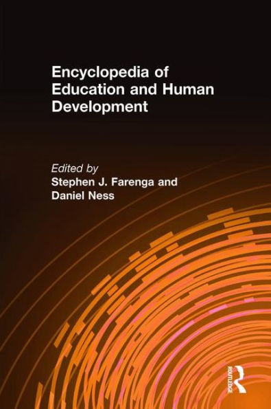 Encyclopedia of Education and Human Development / Edition 1