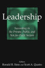 Leadership: Succeeding in the Private, Public, and Not-for-profit Sectors