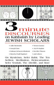 Title: 3 Minute Discourses on Kabbalah by Leading Jewish Scholars, Author: Adin Steinsaltz