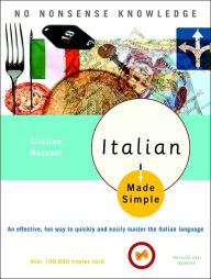 Title: Italian Made Simple: Revised and Updated, Author: Cristina Mazzoni