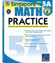 Title: Math Practice, Grade 6: Reviewed and Recommended by Teachers and Parents, Author: Singapore Asian Publishers