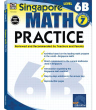 Title: Math Practice, Grade 7, Author: Singapore Asian Publishers