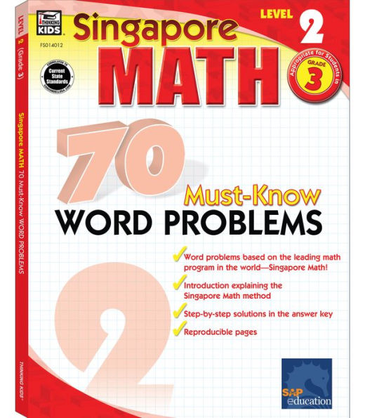 70 Must-Know Word Problems, Grade 3