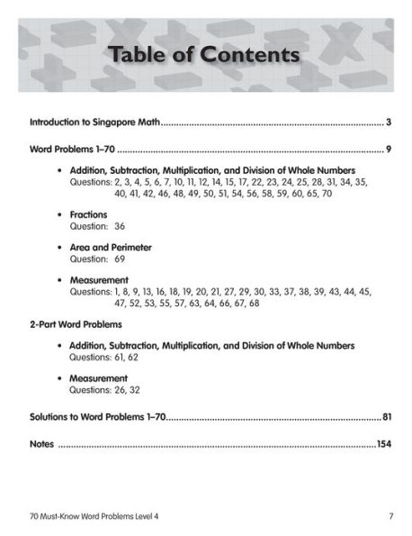 70 Must-Know Word Problems, Grade 5