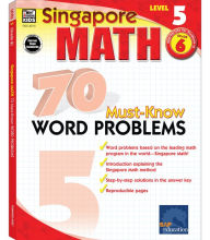 Title: 70 Must-Know Word Problems, Grade 6, Author: Singapore Asian Publishers