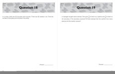 Alternative view 6 of 70 Must-Know Word Problems, Grade 6