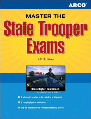 Master The State Trooper Exam By Hy Hammer Paperback