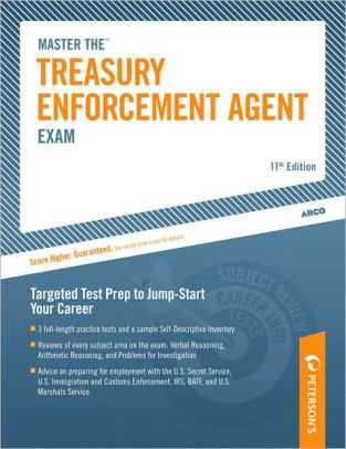 Master The Treasury Enforcement Agent Exam By Arco