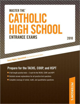 Peterson S Master The Catholic High School Entrance Exams