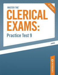 Title: Peterson's Master the Clerical Exams Practice Test 9, Author: Peterson's