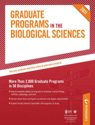 Title: Graduate Programs in the Biological Sciences 2011 (Grad 3), Author: Peterson's