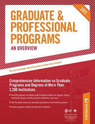 Title: Graduate & Professional Programs: An Overview 2011 (Grad 1), Author: Peterson's