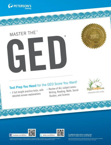 Master the GED: The Language Arts, Writing Test: Part III of VII