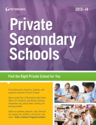 Title: Private Secondary Schools 2013-14, Author: Peterson's