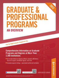 Title: Peterson's Graduate & Professional Programs: An Overview 2012, Author: Peterson's