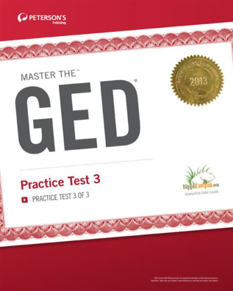 Master the GED: Practice Test 3: Practice Test 3 of 3