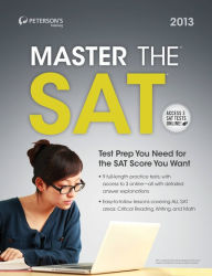 Title: Master the SAT 2013, Author: Peterson's