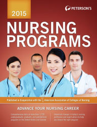 Title: Nursing Programs 2015, Author: Peterson's