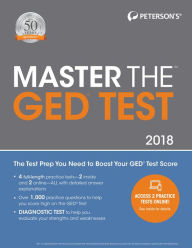 Title: Master the GED Test 2018, Author: Peterson's