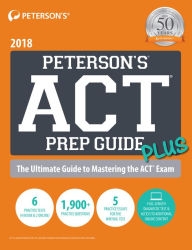 Title: Peterson's ACT Prep Guide PLUS 2018, Author: Peterson's