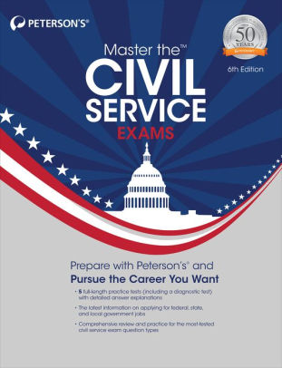 Master The Civil Service Exams By Peterson S Paperback