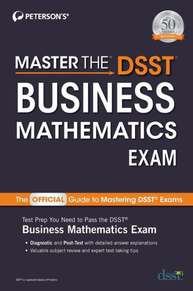 Master the DSST Business Mathematics Exam