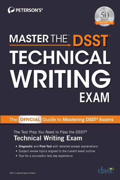 Master the DSST Technical Writing Exam