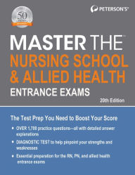 Title: Master the Nursing School & Allied Health Entrance Exams, Author: Peterson's