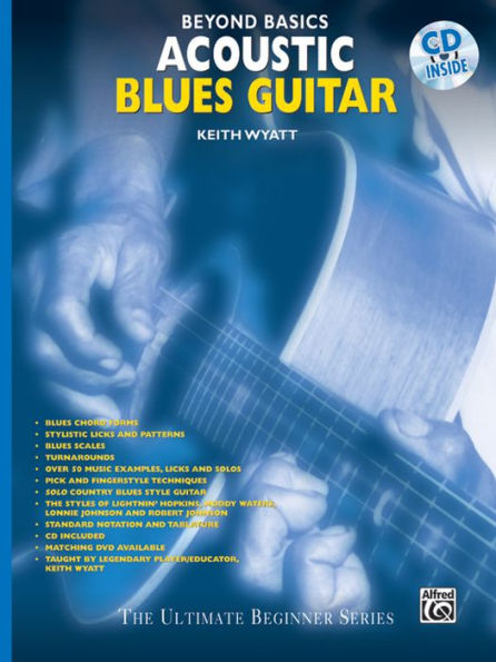 Beyond Basics: Acoustic Blues Guitar, Book & CD