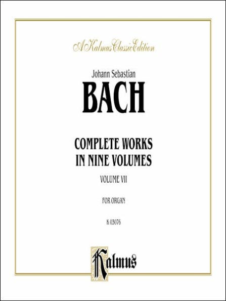 Complete Organ Works, Vol 7: Comb Bound Book