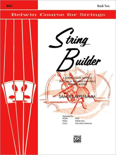 String Builder, Bk 2: A String Class Method (for Class or Individual Instruction) - Bass