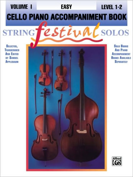 String Festival Solos, Vol 1: Cello Piano Acc.