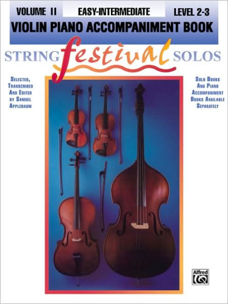 String Festival Solos, Vol 2: Violin Piano Acc.