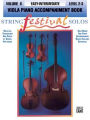 String Festival Solos, Vol 2: Viola Piano Acc.