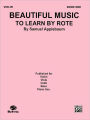 Beautiful Music to Learn by Rote, Bk 1: Violin