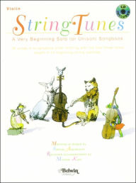 Title: StringTunes -- A Very Beginning Solo (or Unison) Songbook: Violin, Book & Online Audio, Author: Alfred Music