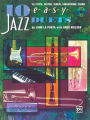 10 Easy Jazz Duets: C (Flute, Guitar, Violin, Vibraharp, Piano), Book & CD