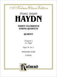 Title: String Quartet No. 77 in C Major, Op. 76, No. 3: Miniature Score, Author: Franz Joseph Haydn