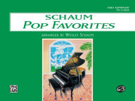 Title: Schaum Pop Favorites: Pre-A -- The Green Book, Author: Alfred Music