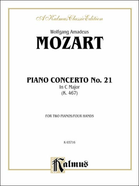 Piano Concerto No. 21 in C, K. 467