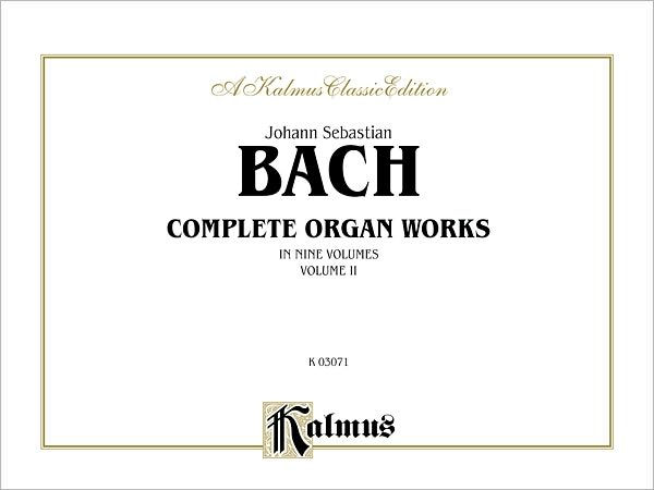 Complete Organ Works, Vol 2: Comb Bound Book