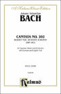 Cantata No. 202 -- Weichet nur, betrubte Schatten: Soprano Solo (Cembalo & Orch.) (German, English Language Edition)