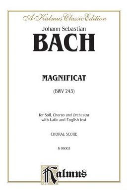Magnificat: SAATB with SATB Soli (Orch.) (Latin, English Language Edition)