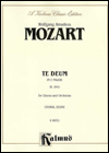 Te Deum, K. 141: SATB (Orch.) (Latin Language Edition)