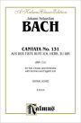 Cantata No. 131 -- Aus der Tiefe rufe ich, Herr, zu dir: SATB with SATB Soli (German, English Language Edition)