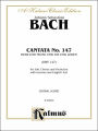 Cantata No. 147 -- Herz und Mund und Tat und Leben: SATB with SATB Soli (German, English Language Edition)