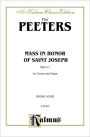 Mass in Honor of Saint Joseph, Op. 21: SATB (Latin Language Edition)